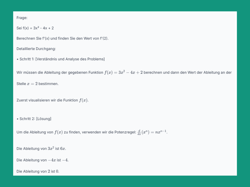 Lernen und Fortschritte machen